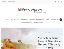 Tablet Screenshot of anthocyanes.fr